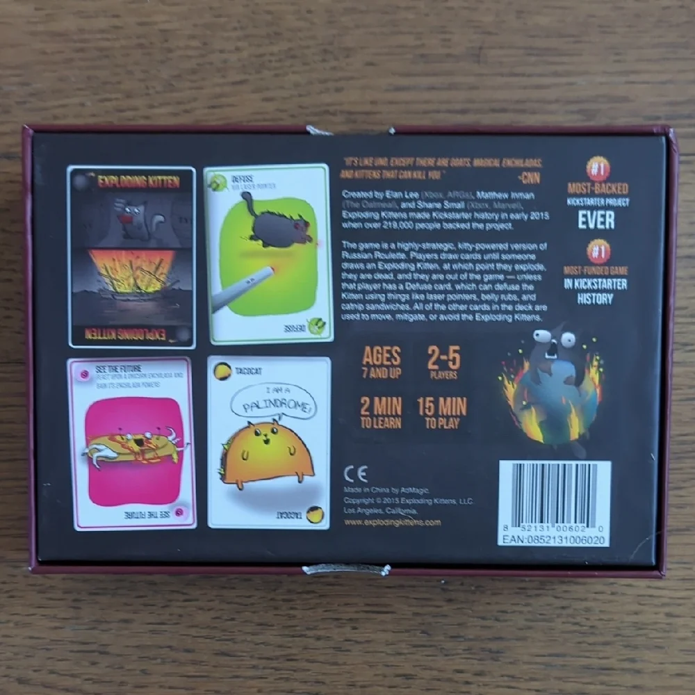 Exploding Kittens Card Game - Picture 3 of 3